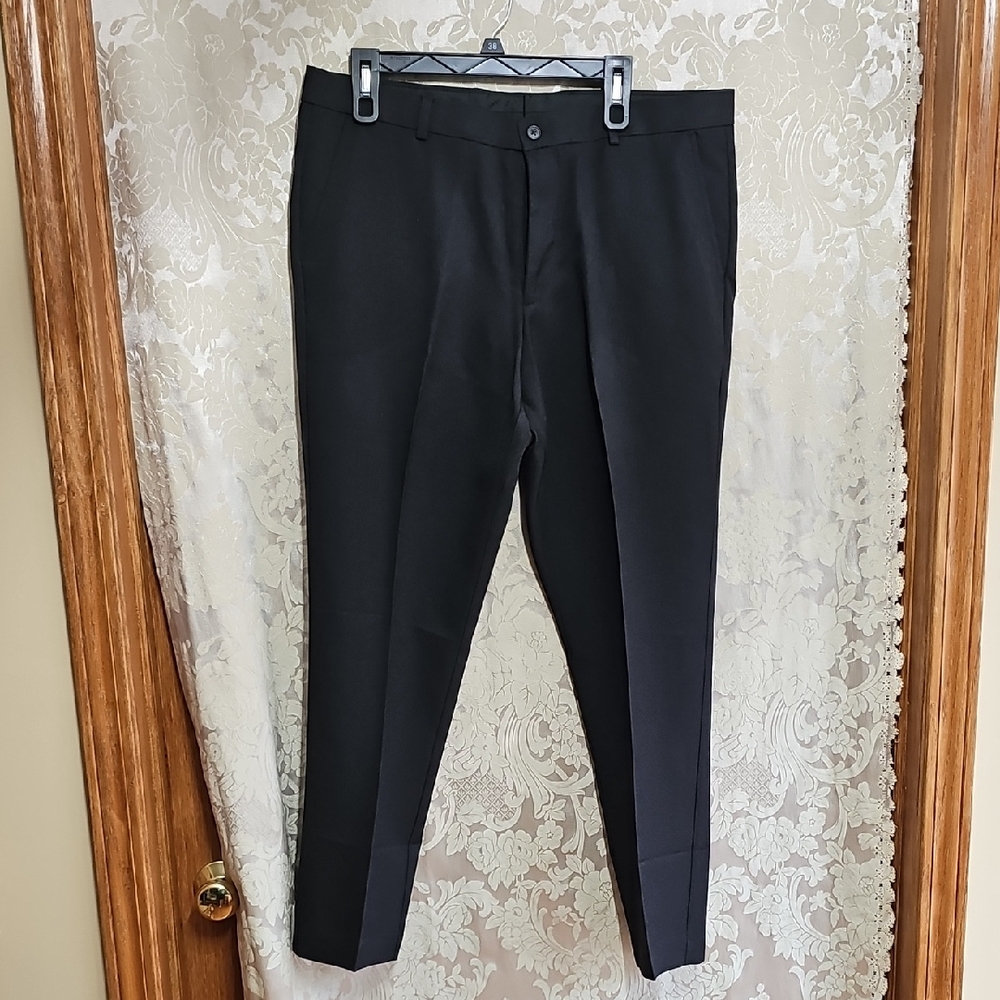Axist Black Dress Pants Slim Fit